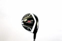 Callaway X2 Hot 4 Wood 17* RH 42 In Aldila Graphite Shaft Womens Flex