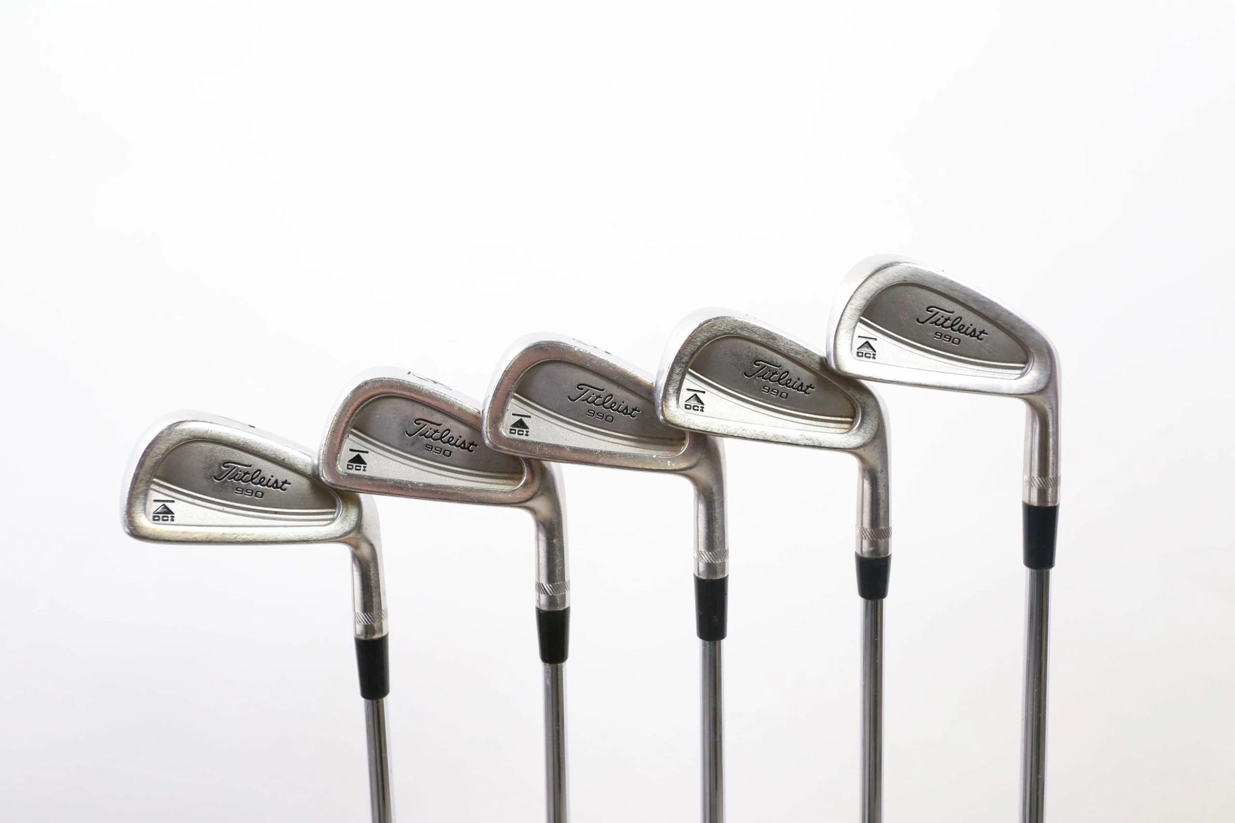 Titleist DCI 990 3-7 Iron Set RH True Temper Dynamic Gold Steel Shaft Stiff Flex