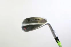 TaylorMade Milled Grind Satin Chrome 60* Wedge RH 34.75 In 10* Steel Wedge Flex