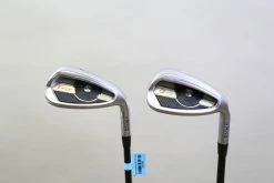 Ping G400 Blue Dot 44.5*, 49.5* PW, GW Wedge Set RH Graphite Shaft Senior Flex