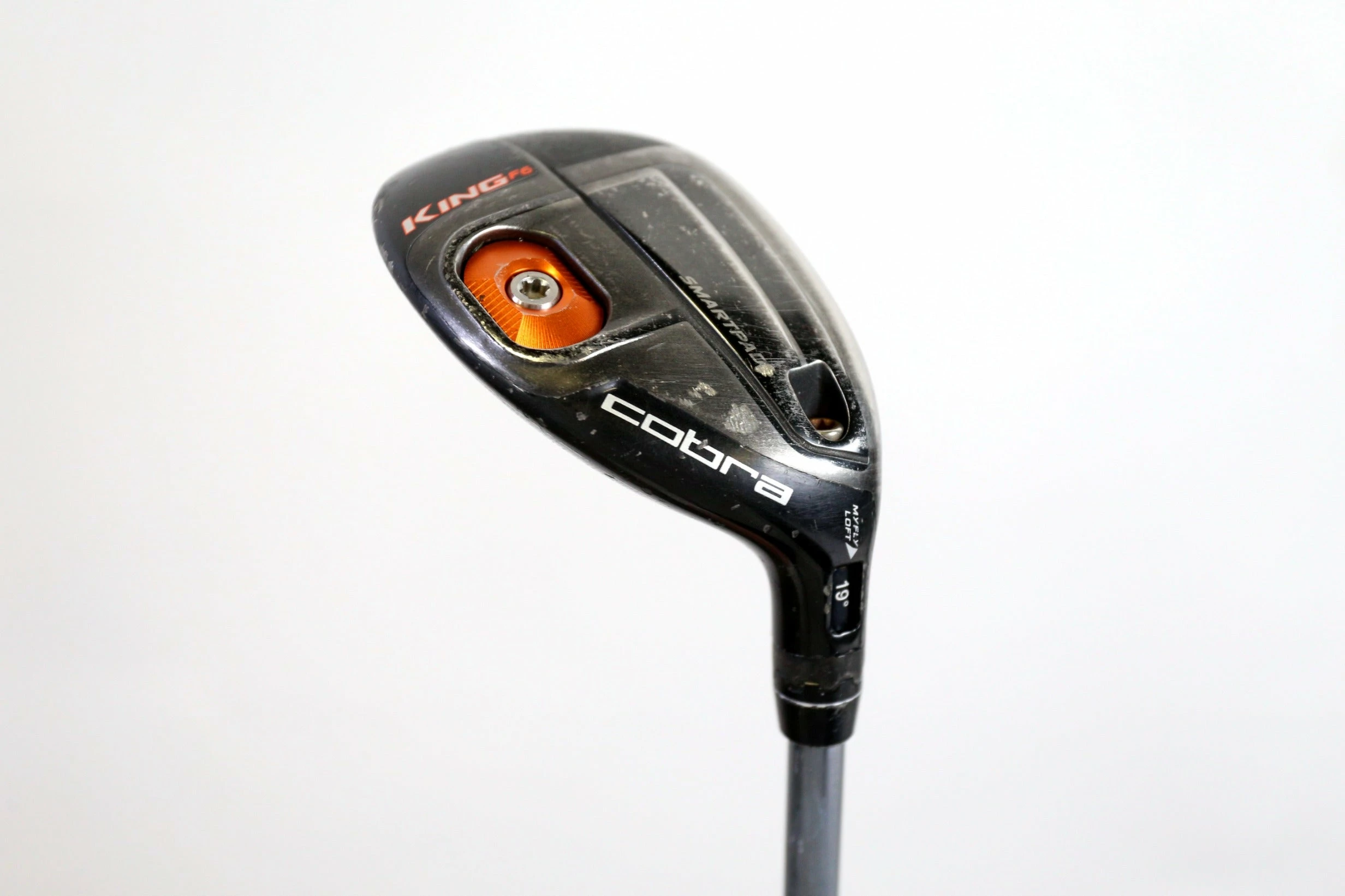 Cobra King F6 Black 3-4 Hybrid 19* RH 40 In Matrix HQ4 Red Tie Regular Flex - Image 2