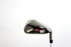 Callaway X Hot 2019 6 Iron 26* Right Handed 37.5 In Graphite Shaft Senior Flex