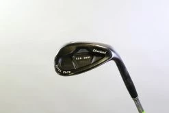 Cleveland 588 RTX 2.0 Black Lob Wedge 60* RH 34.75 In Steel Shaft Stiff Flex