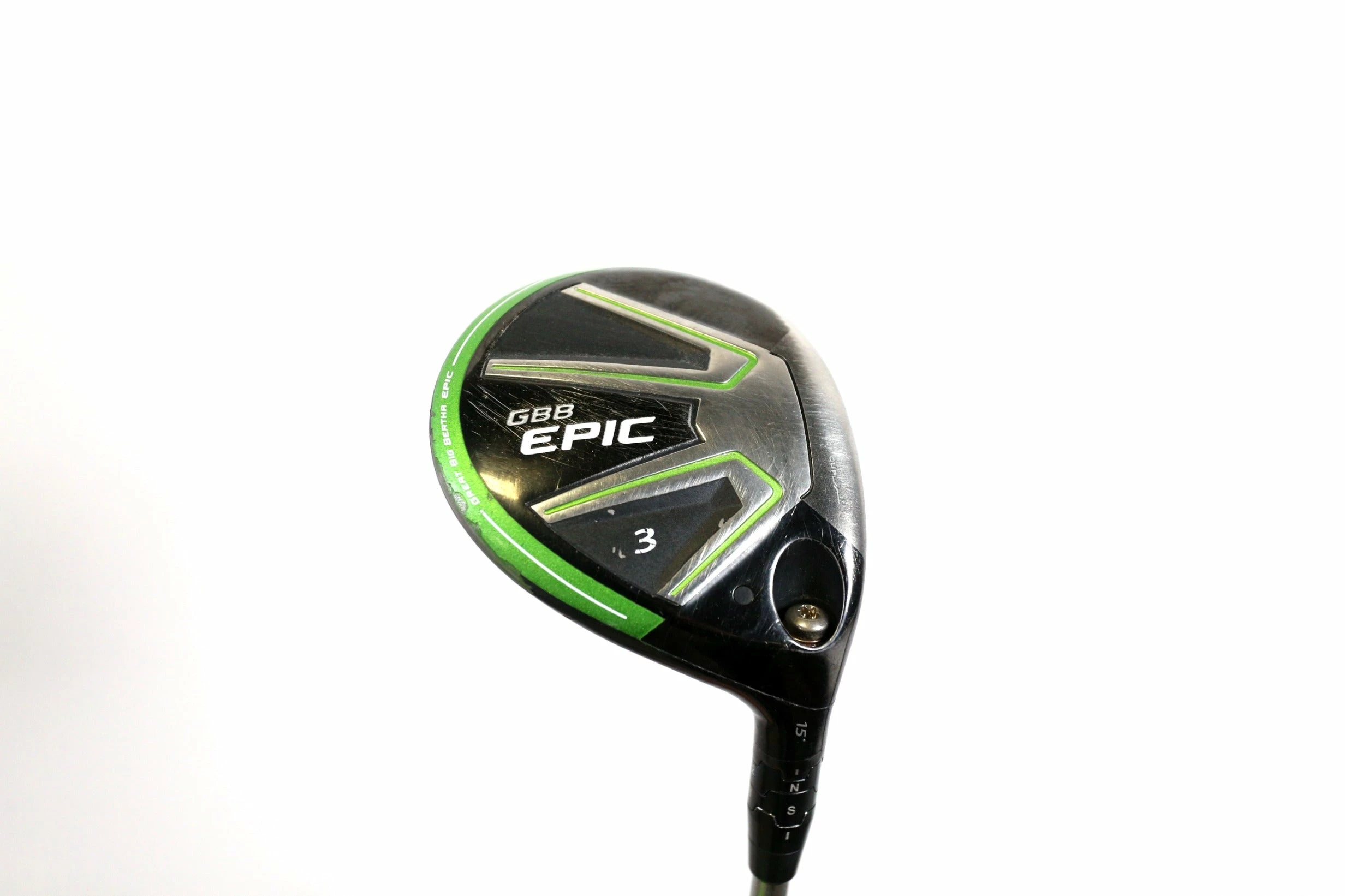 Callaway Great Big Bertha Epic 3 Wood 15* RH 43 In Graphite Shaft Regular Flex