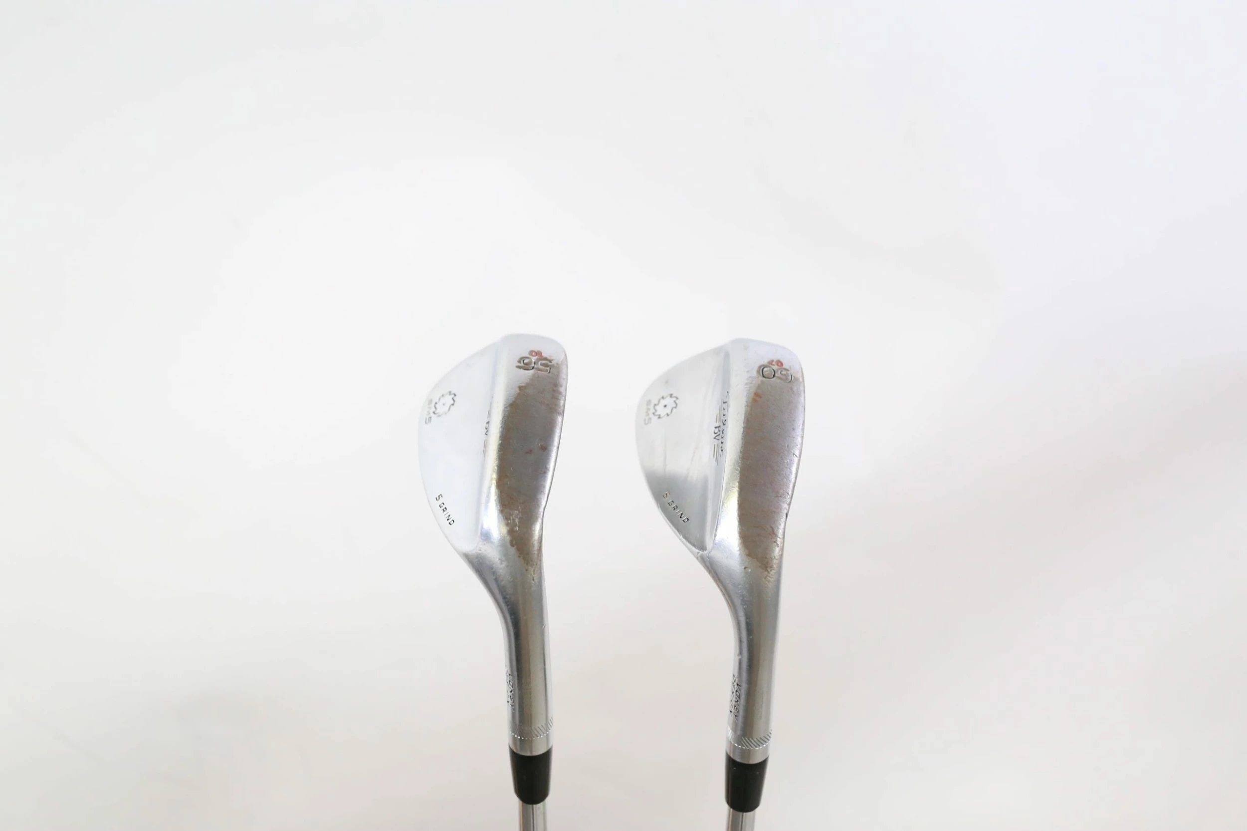 Titleist Vokey SM5 Chrome S Grind 56*, 60* Wedge Set RH Steel Shaft Wedge Flex - Image 4