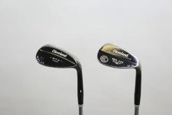Cleveland 588 RTX Black Pearl SW, LW Wedge Set RH Steel Shaft Stiff Flex